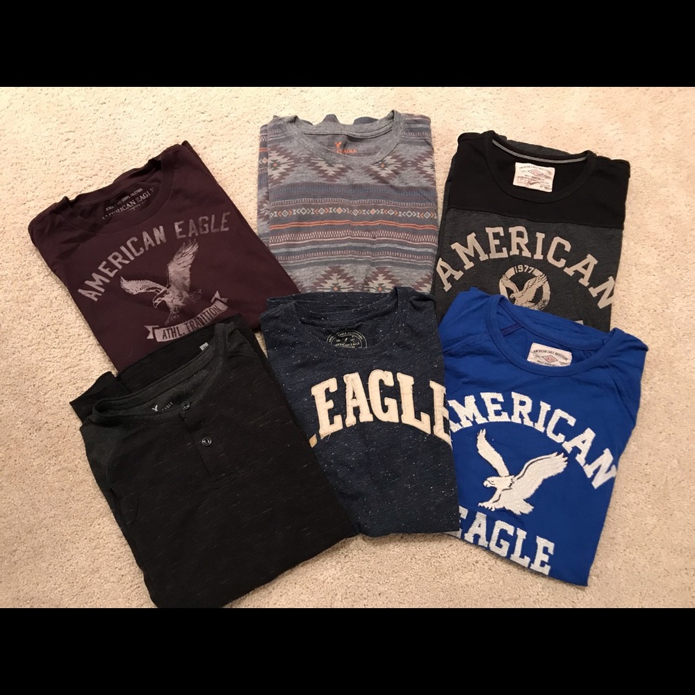 Lot of 6 American Eagle Mens Medium all for $30